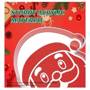 Santa Claus Acrylic Party Tray